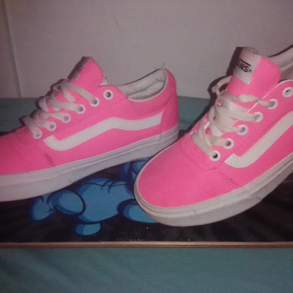 Vans Kids Pink Sneakers